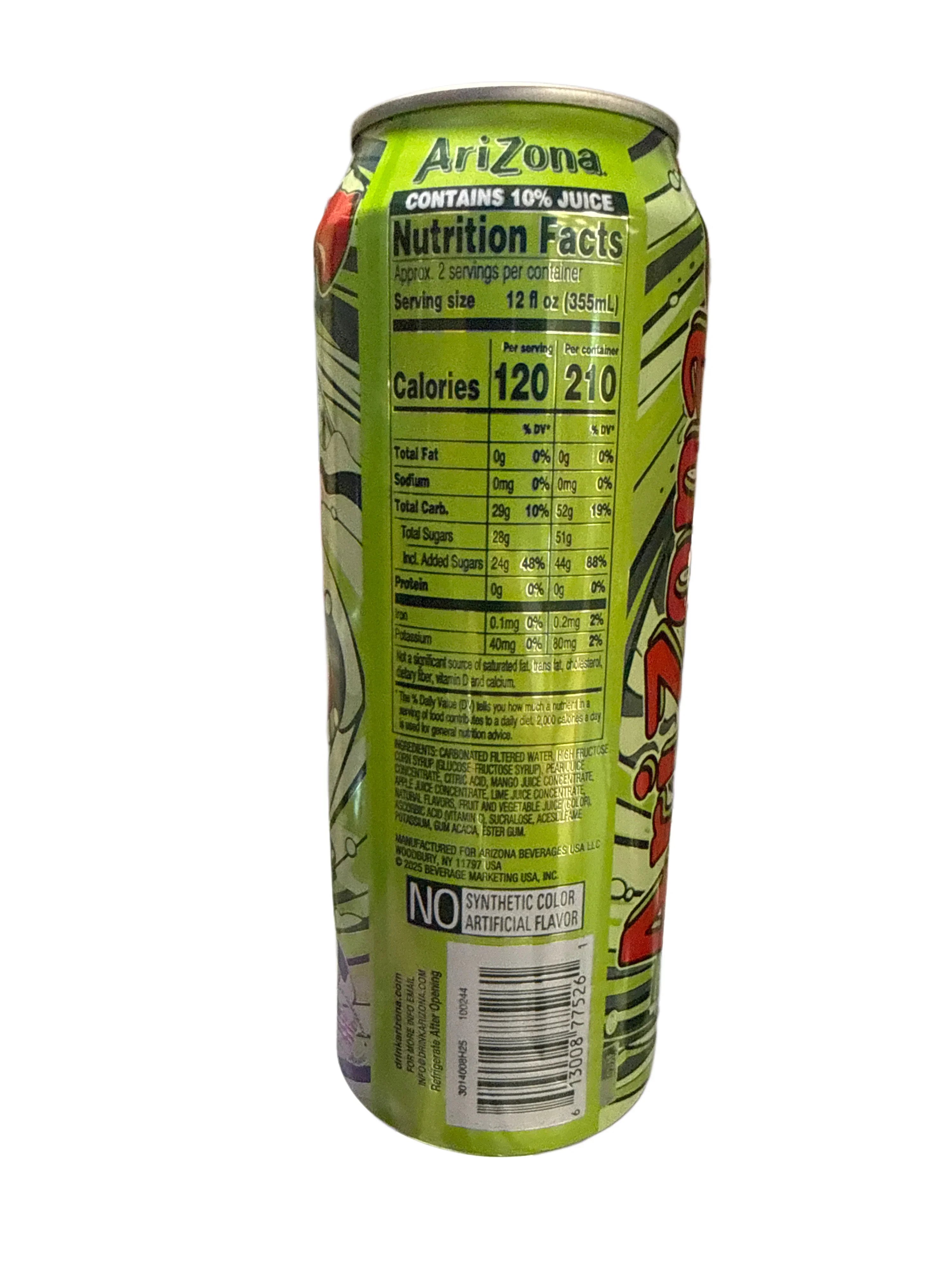 KIYO りんです Arizona Apple Lime Rickey 650ML USA | Limited Edition Drink