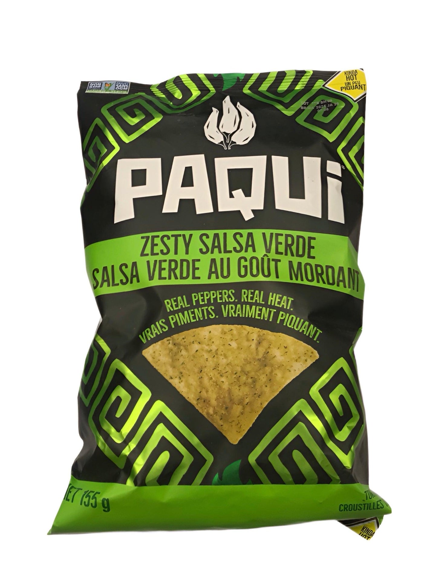 Paqui Zesty Salsa Verde Chips 155G - Extreme Snacks