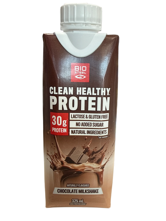 Bio Steel Chocolate Milkshake 30G Protein Shake 325ML - Canadian Edition