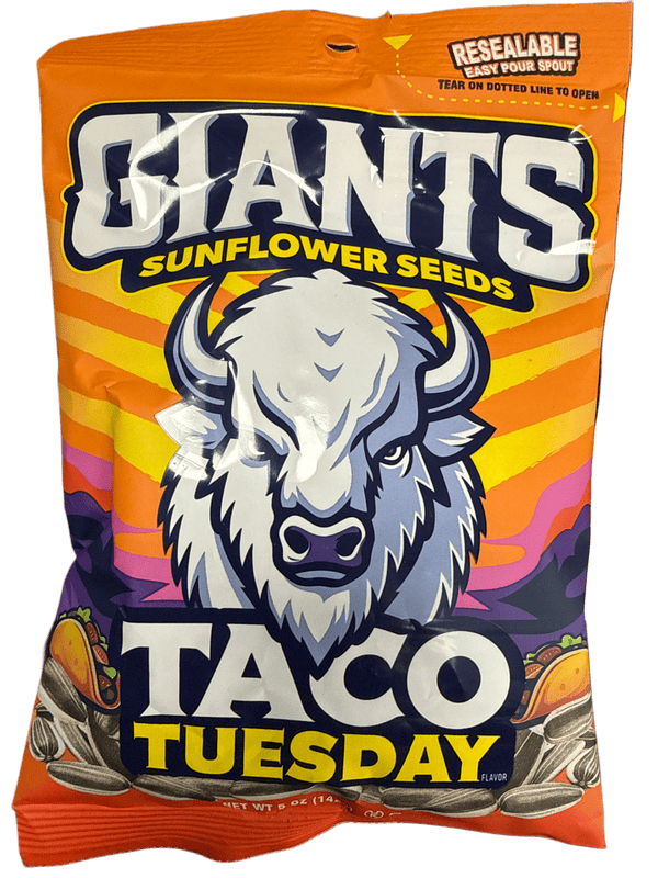 Giants Taco Tuesday Sunflower Seeds 142G - U.S Edition