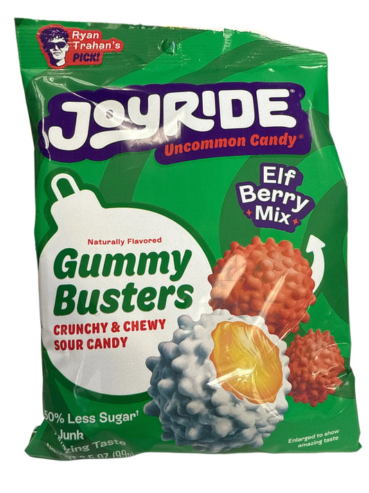 Joyride Gummy Busters Christmas Elf Berry Mix 99G - U.S Edition