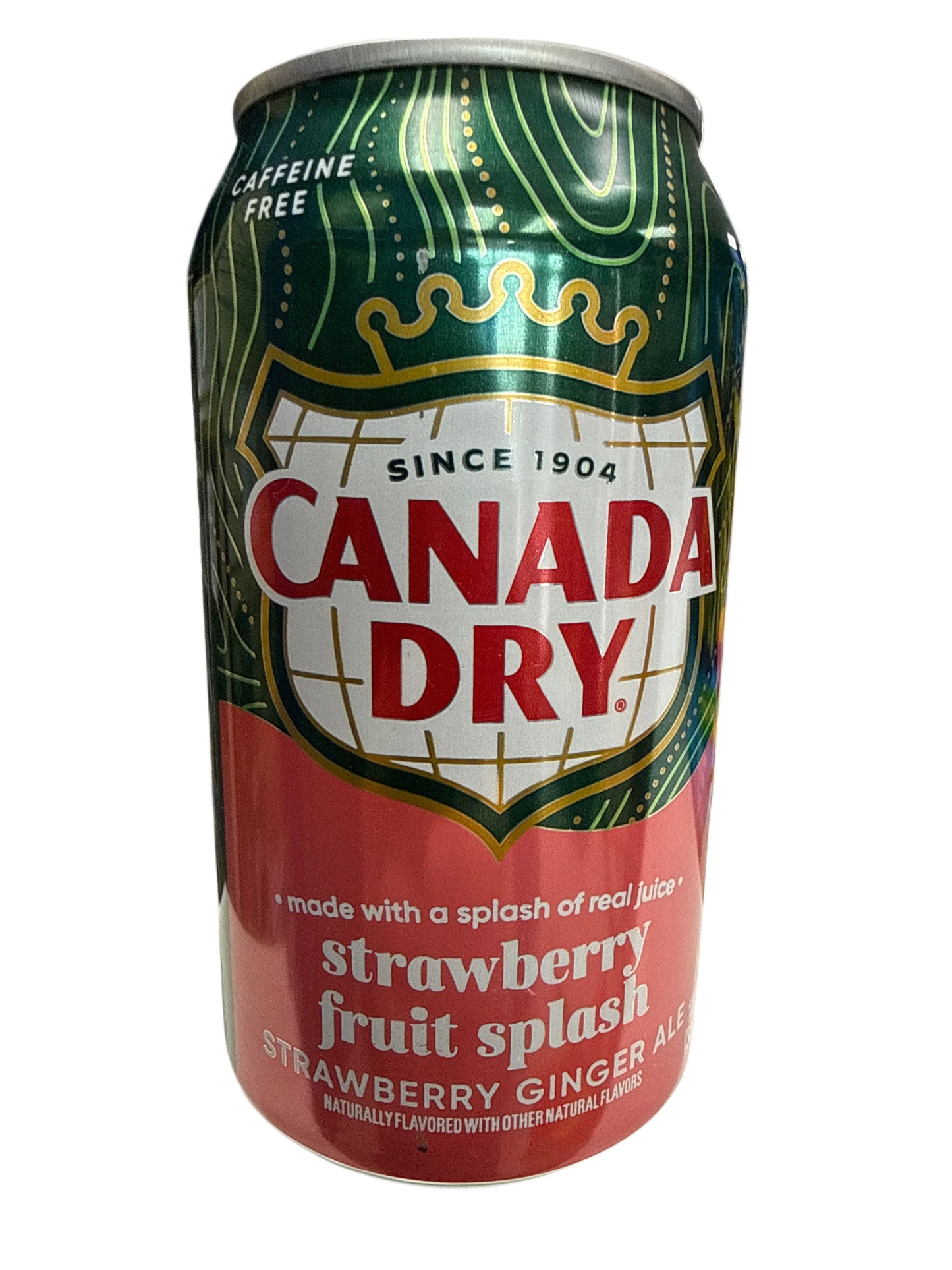 Canada Dry Strawberry Fruit Splash 355ML - U.S Edition