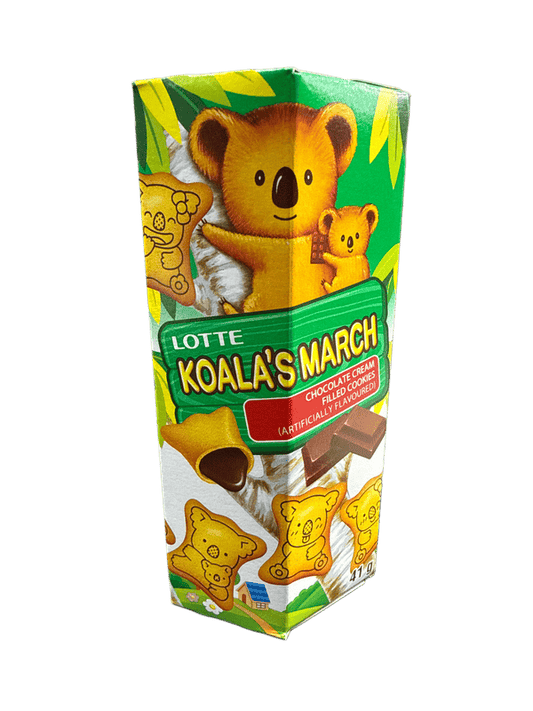 Lotte Koalas March Chocolate Cream Filled Cookies 41G - Thailand Edition