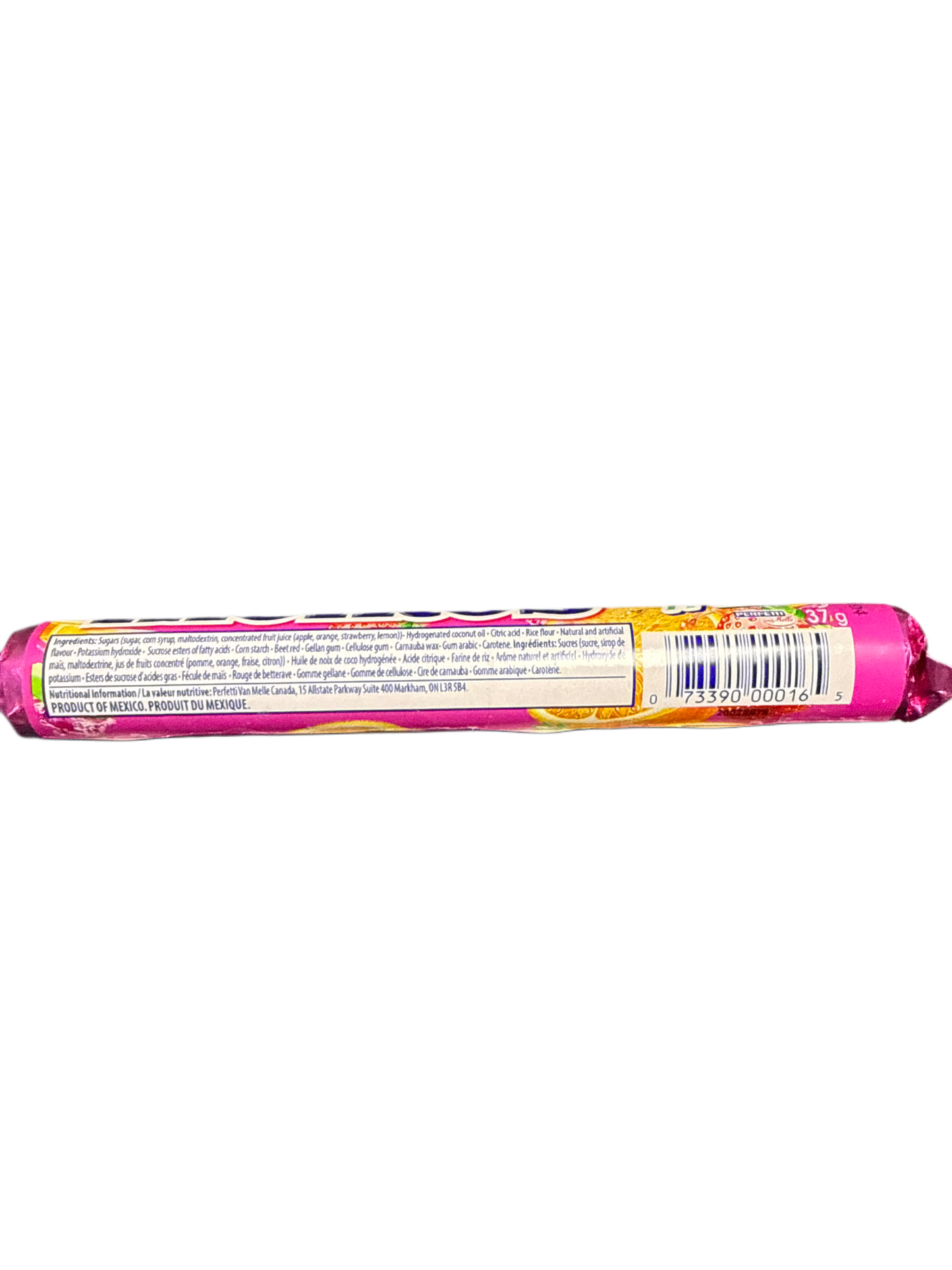 Mentos Fruit Flavored Candy 37G - Brazilian Edition