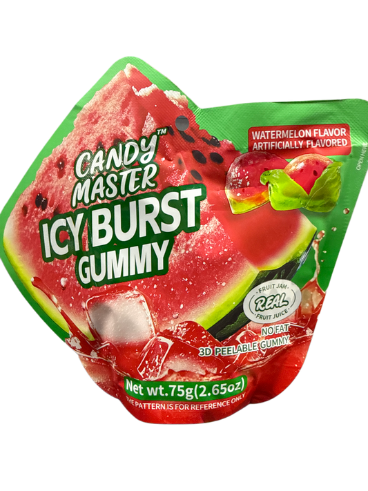 Peel & Pop Peelable Watermelon Gummies 75G - China Edition