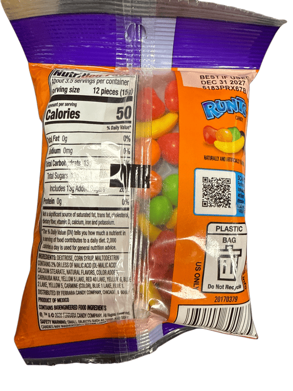 Runts Hard Candy 56G - Mexico Edition