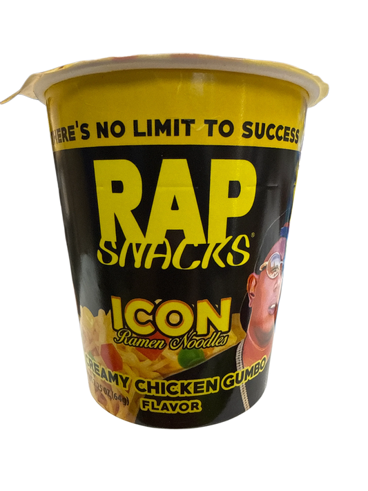 Rap Snacks Master Ps Creamy Chicken Gumbo Flavored Noodles 64G - U.S Edition