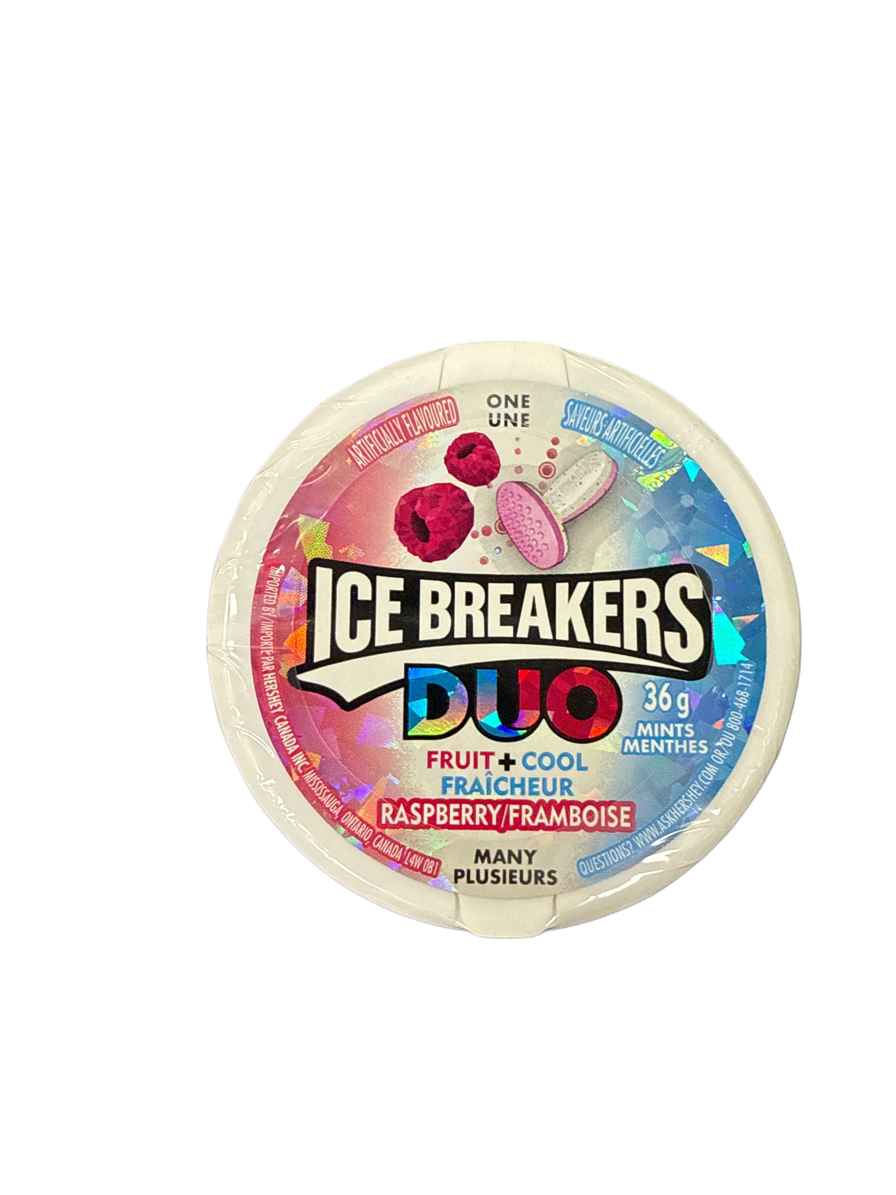 Ice Breakers Duo Raspberry Mint 36G | Canadian Edition Rare Candy
