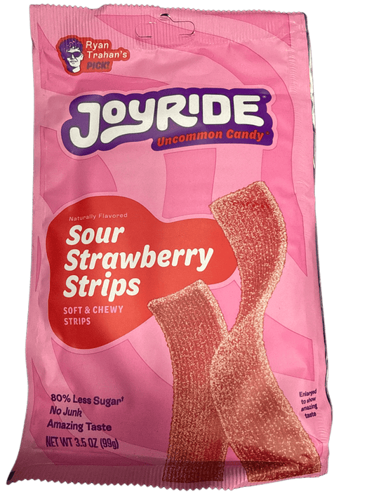 Joyride Sour Strawberry Strips 99G - U.S Edition