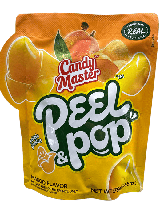 Peel & Pop Peelable Mango Gummies 75G - China Edition
