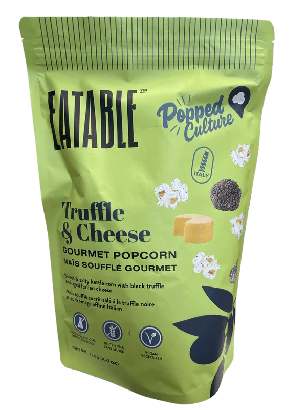 Eatable Truffle And Cheese Gourmet Popcorn 125G - Canadian Edition