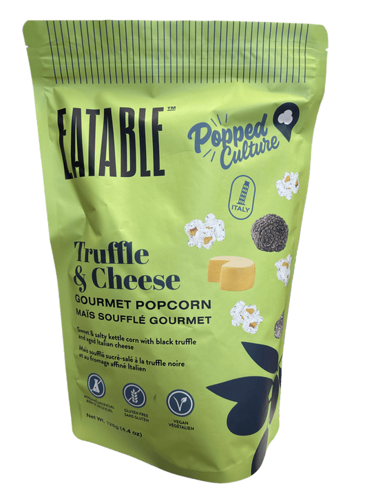 Eatable Truffle And Cheese Gourmet Popcorn 125G - Canadian Edition
