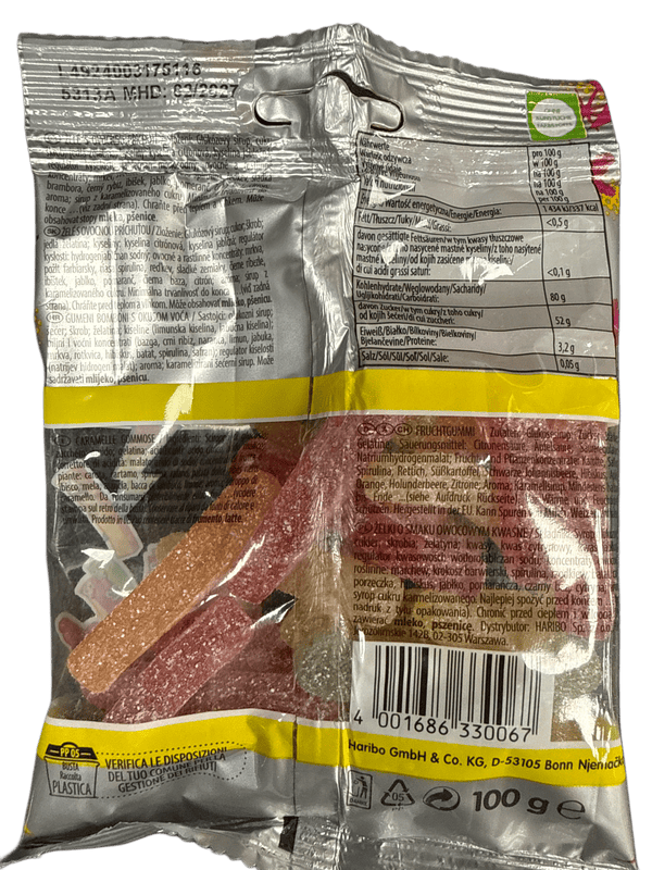 Haribo Gummy Fries 100G - German Edition