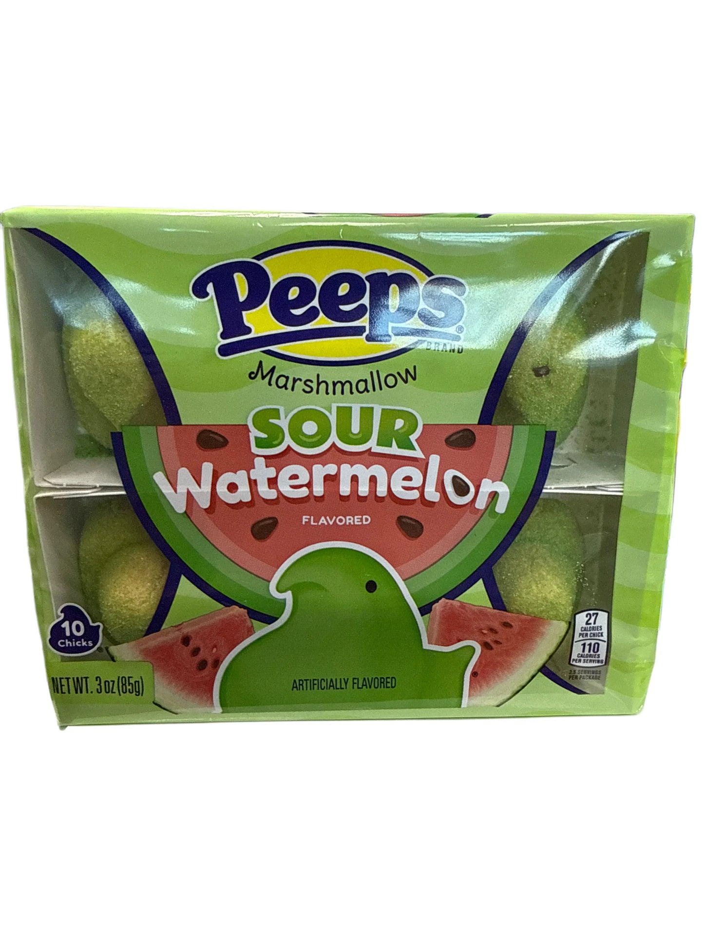 Peeps Sour Watermelon Easter Marshmallows 85G - U.S Edition