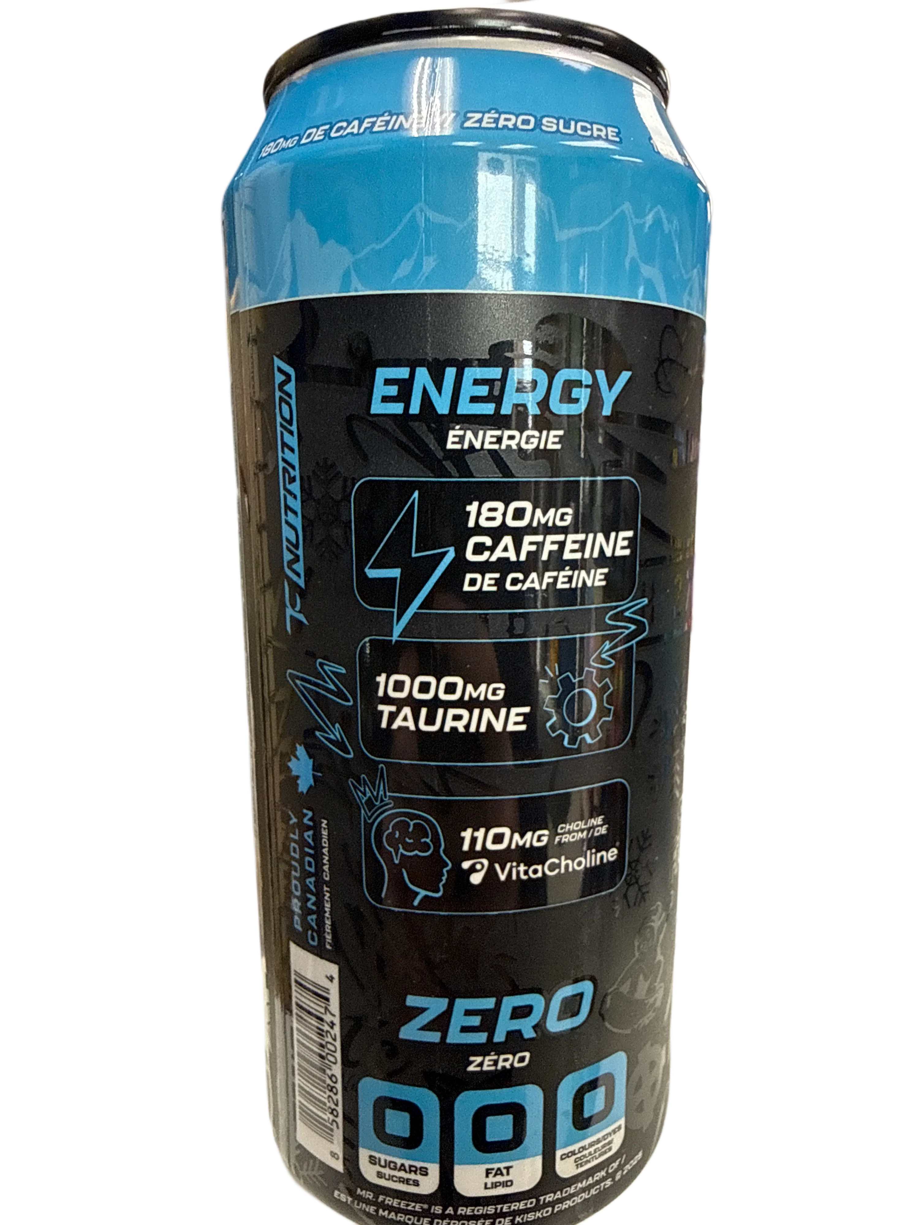 Batch 27 Blue Freezie Energy 473ML USA | Zero Sugar