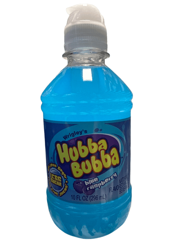 Hubba Bubba Blue Raspberry Bottle 296ML - U.S Edition
