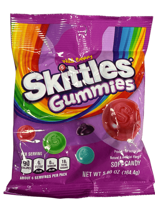 Skittles Gummies Wild Berry Flavor 164.4G - U.S Edition