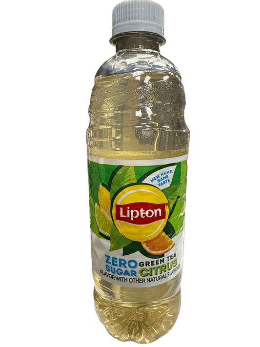Lipton Zero Sugar Citrus Green Tea 500ML - U.S Edition