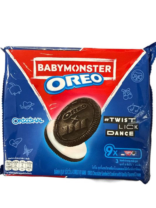 Oreo Limited Edition Baby Monster Original Cookies 248G - Indonesia Edition