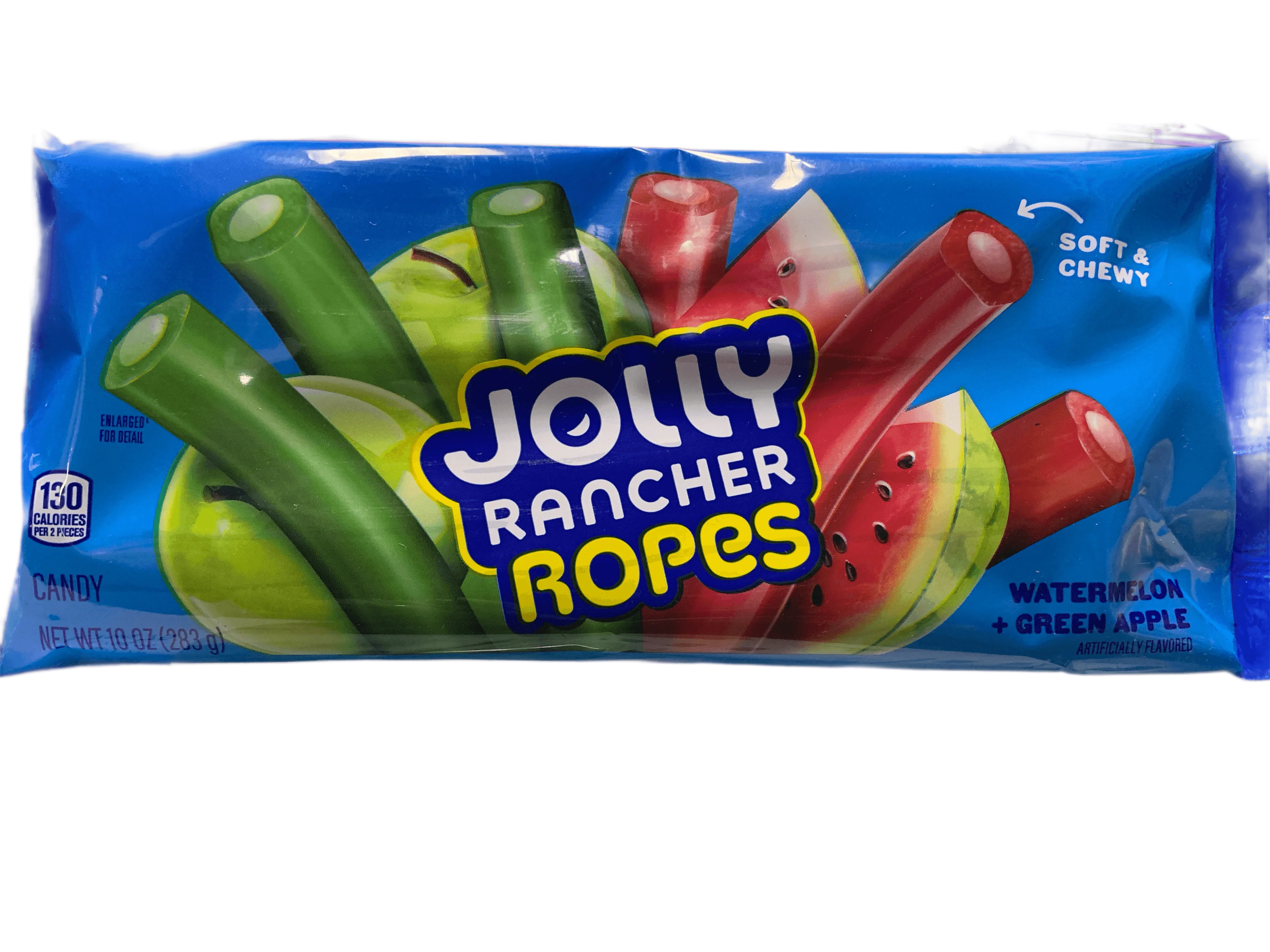 Jolly Rancher Ropes Watermelon + Green Apple 283G - U.S Edition