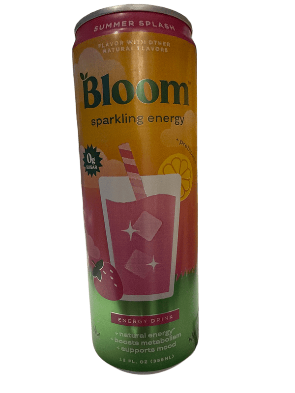Bloom Zero Sugar Summer Splash Sparkling Energy 355ML - U.S Edition