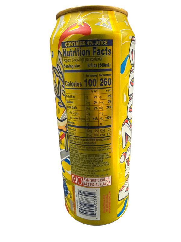 Arizona Liberty Lemonade Can 650ML - U.S Edition