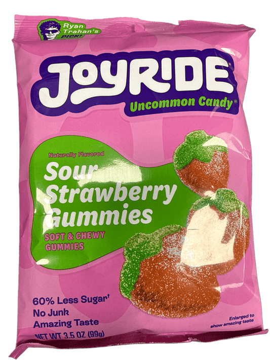 Joyride Sour Strawberry Gummies 99G - U.S Edition