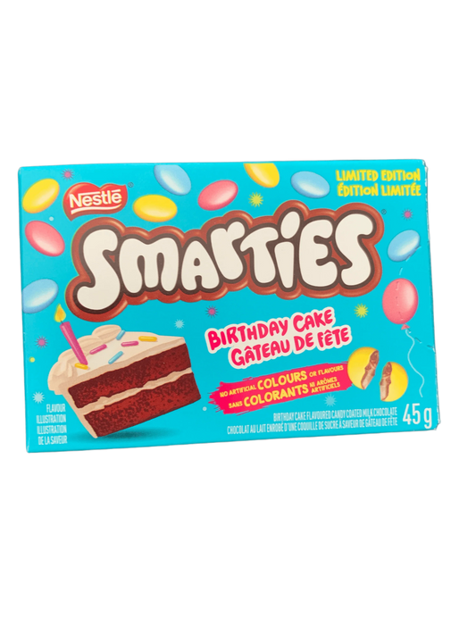 Smarties Birthday Cake 45G - Canadian Edition