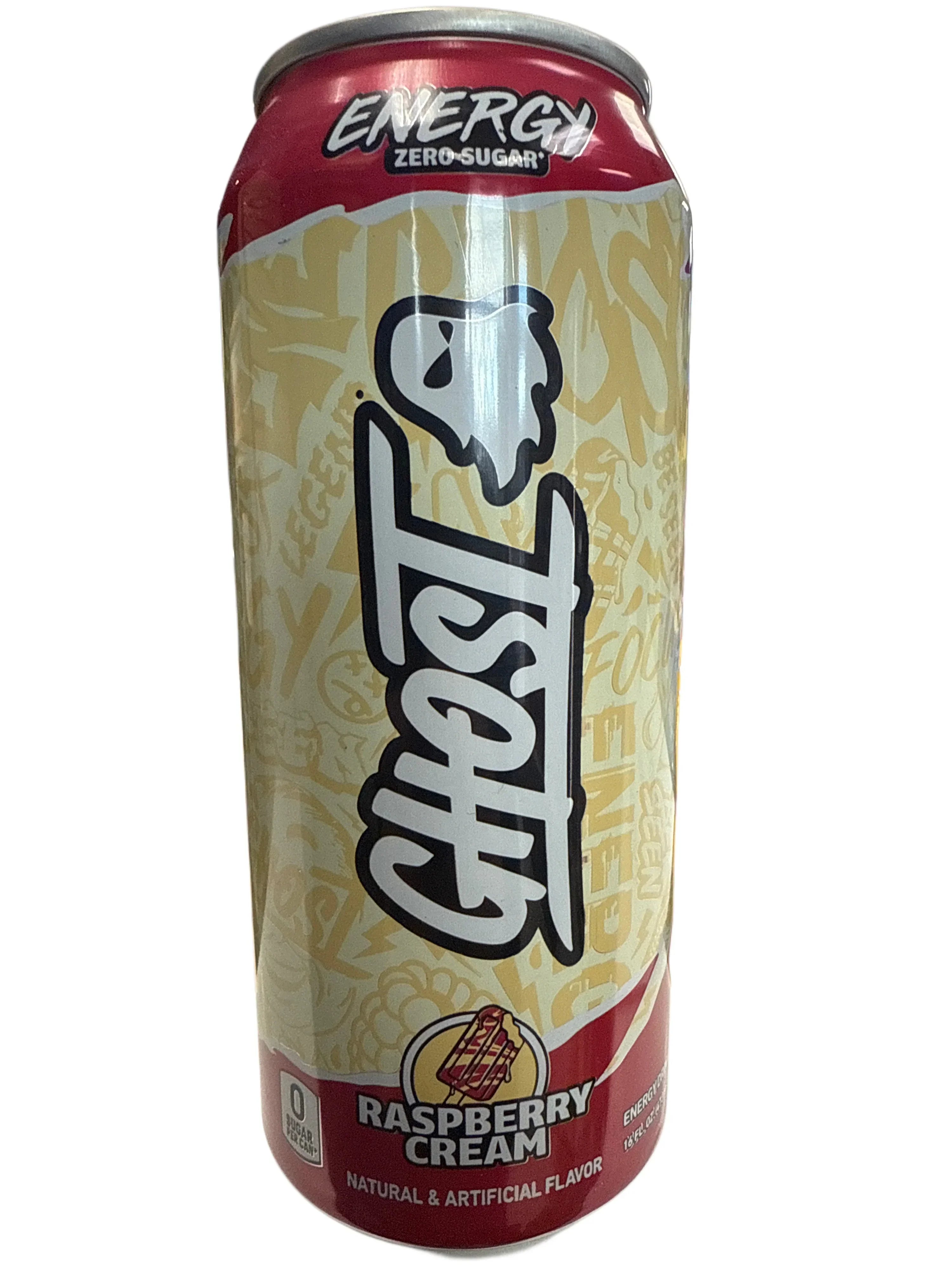 Ghost Raspberry Cream Energy Drink 473ML | Zero Sugar Canada