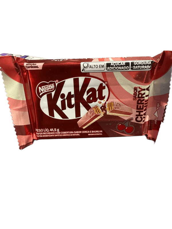 Kit Kat Cherry Vanilla Flavor 41.5G - Brazil Edition