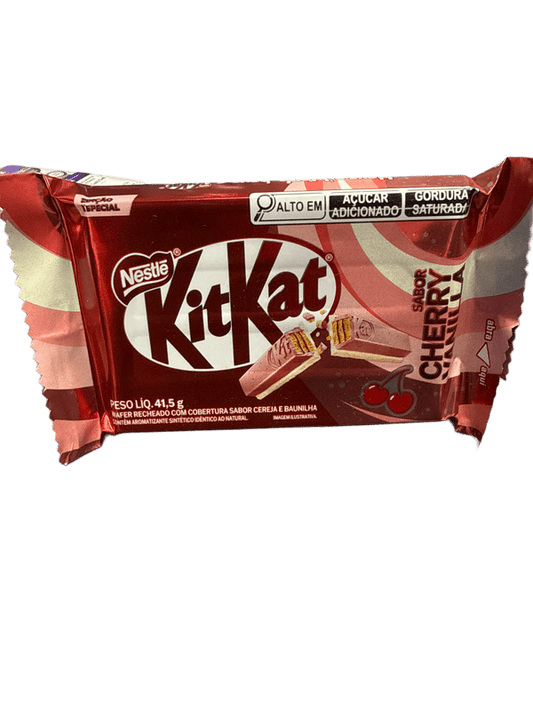 Kit Kat Cherry Vanilla Flavor 41.5G - Brazil Edition