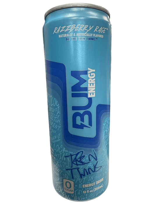 BUM Energy Zero Sugar Limited Edition Tren Twins Razzberry Rage Energy 355ML - U.S Edition
