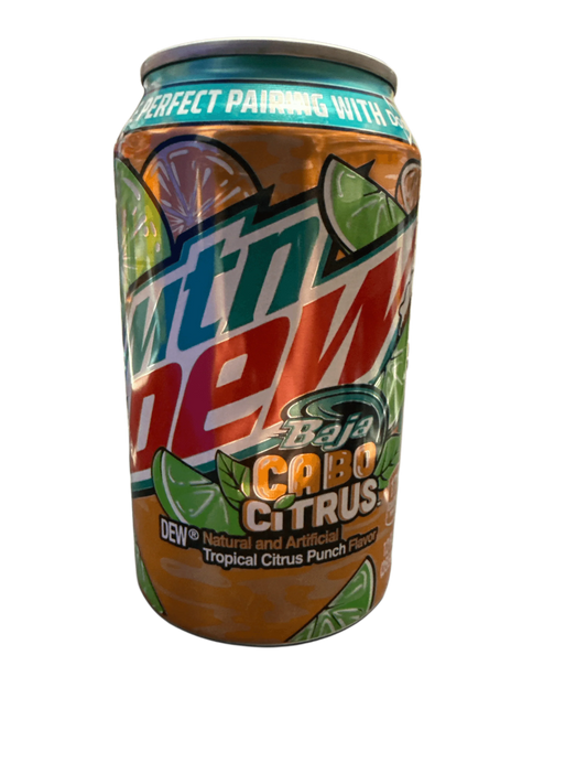 Mountain Dew Baja Cabo Citrus Can 355ML