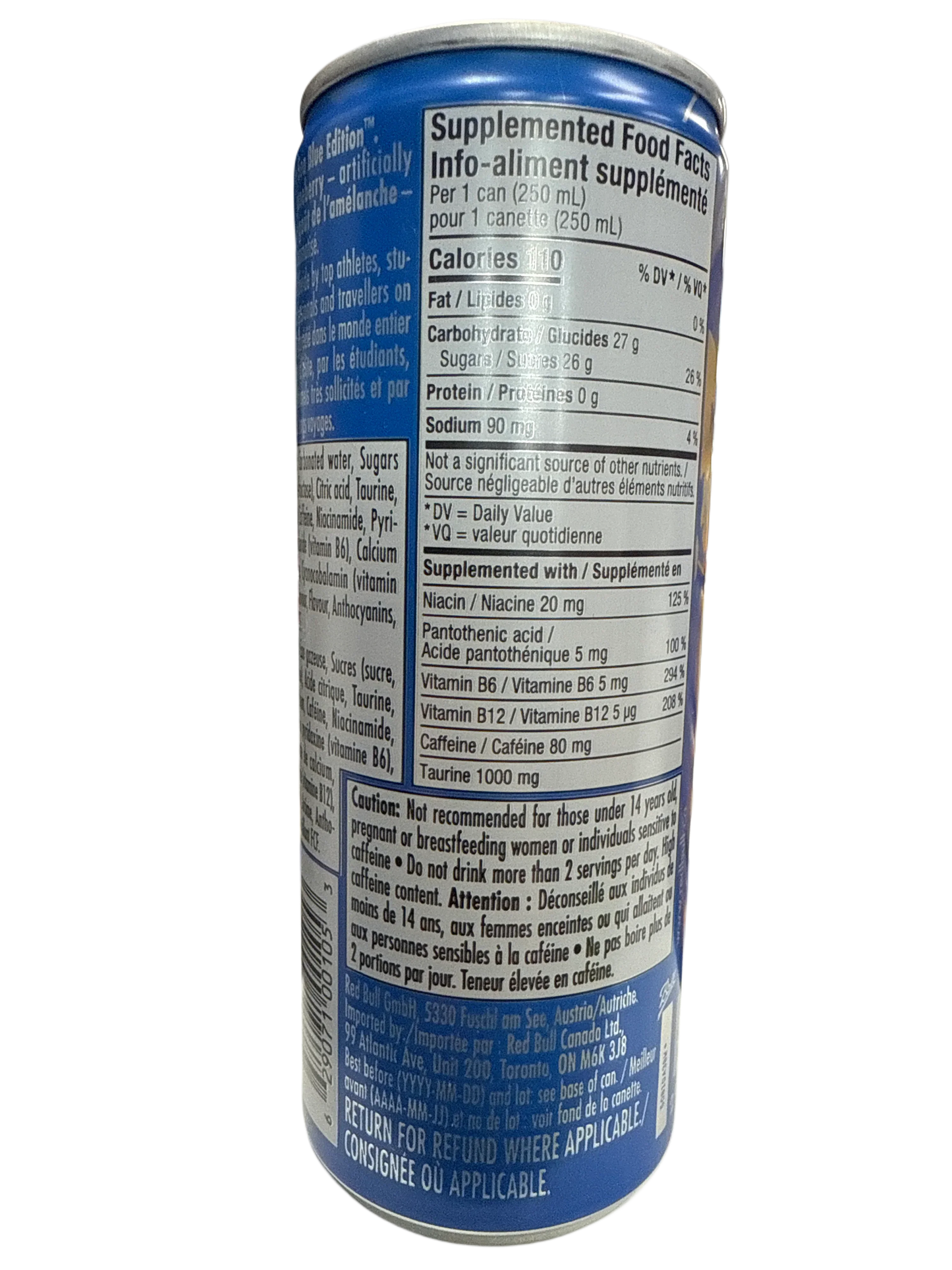 Red Bull Juneberry 250mL - Canadian Edition