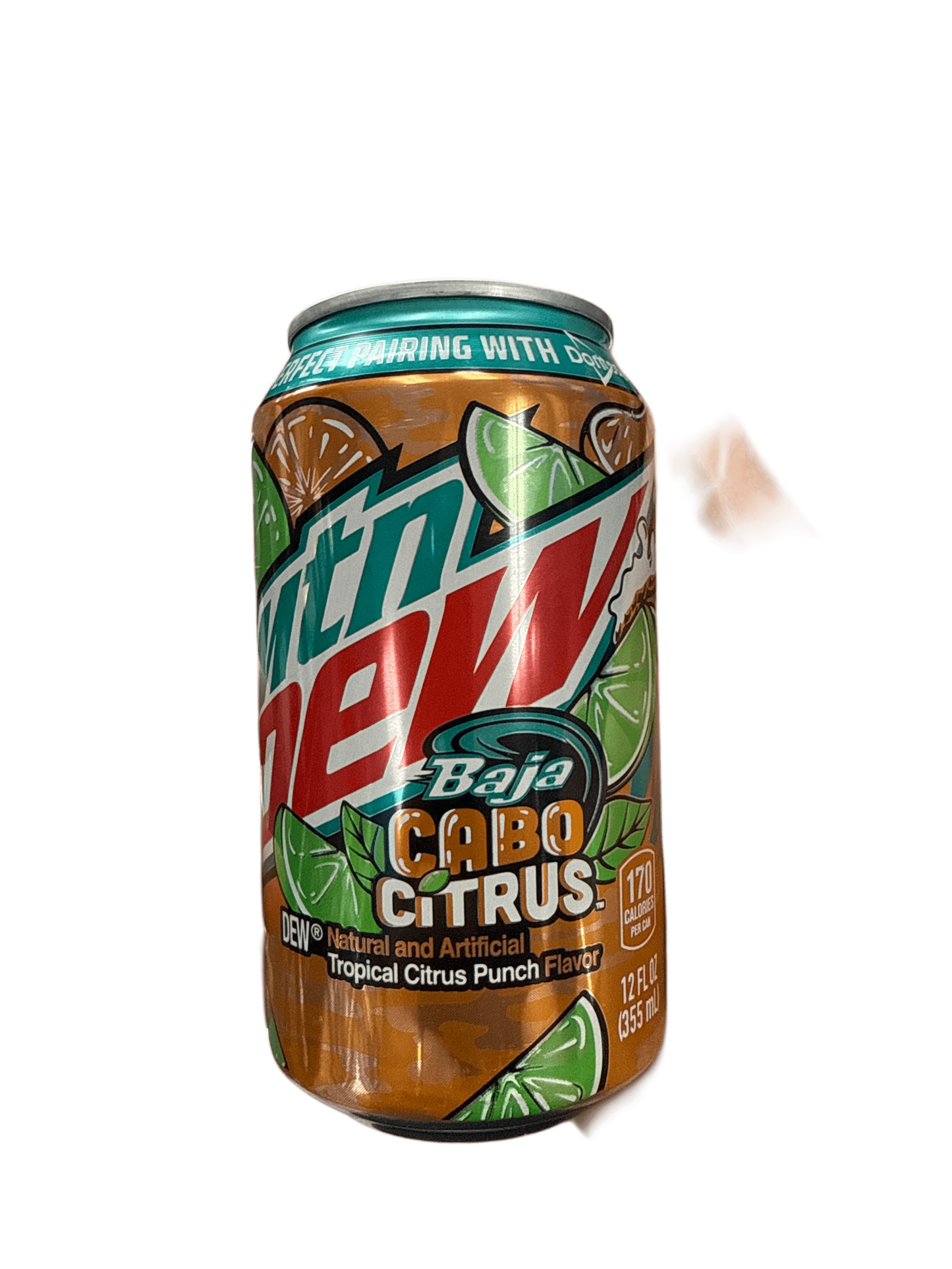 Mountain Dew Baja Cabo Citrus Can 355ML