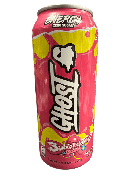 Ghost Zero Sugar Bubblicious 473ML - U.S Edition