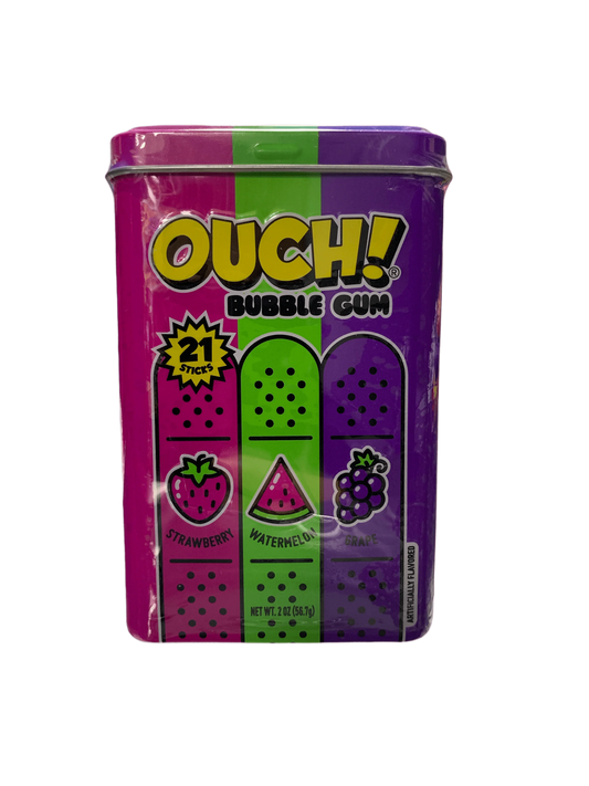Ouch Bubble Gum 21 Sticks 56.7G - U.S Edition