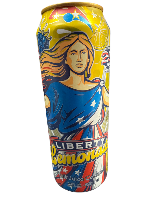 Arizona Liberty Lemonade Can 650ML - U.S Edition