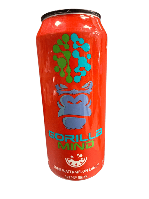 Gorilla Minds Sour Watermelon Candy Energy 473ML - International Edition