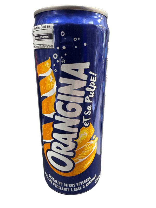 Orangina Sparkling Citrus Can 330ML - Canadian Edition