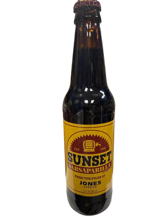 Jones Fallout Sunset Sarsaparila 355ML - Canadian Edition