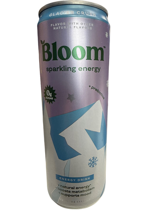 Bloom Zero Sugar Glacier Crush Sparkling Energy 355ML - U.S Edition