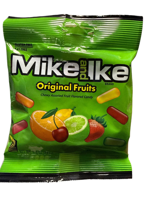 Mike And Ike Original Fruits Flavored Candy 141G - U.S Edition