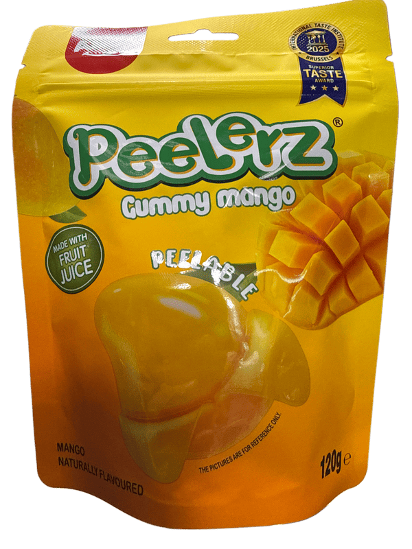 Peelerz Gummy Mango Peelable Candy 120G - German Edition