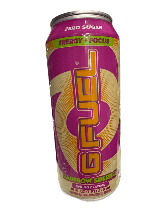 G Fuel Zero Sugar Rainbow Sherbet Energy Drink 473ML - U.S Edition