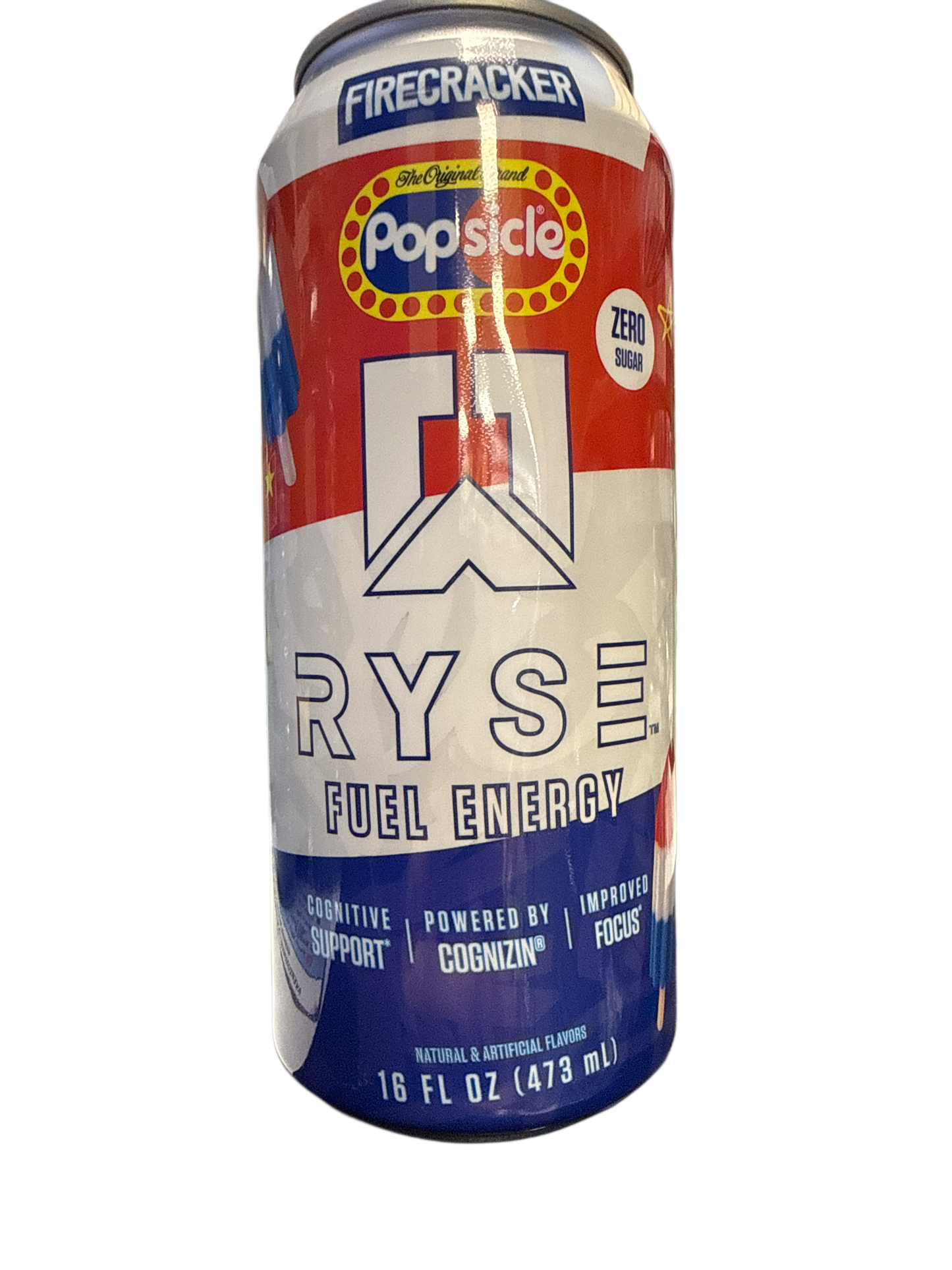 Ryse Zero Sugar Limited Edition Popsicle Fire Cracker Energy Drink 473ML - International Edition