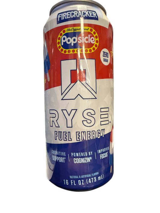 Ryse Zero Sugar Limited Edition Popsicle Fire Cracker Energy Drink 473ML - International Edition