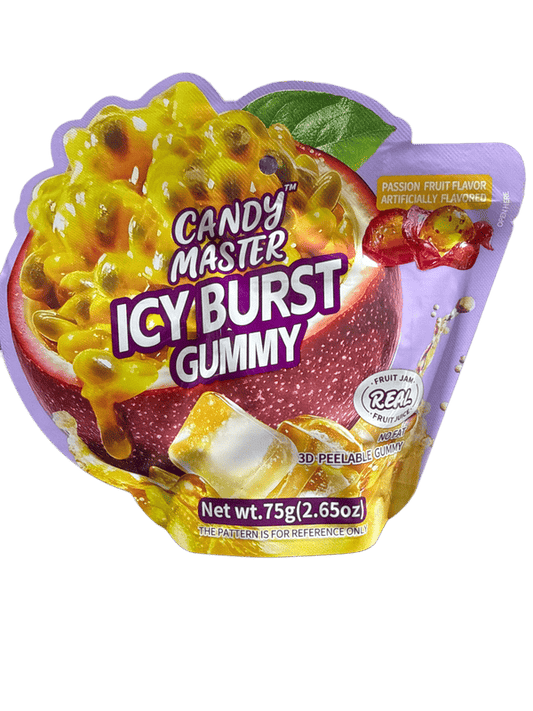 Peel & Pop Peelable Passionfruit Gummies 75G - China Edition