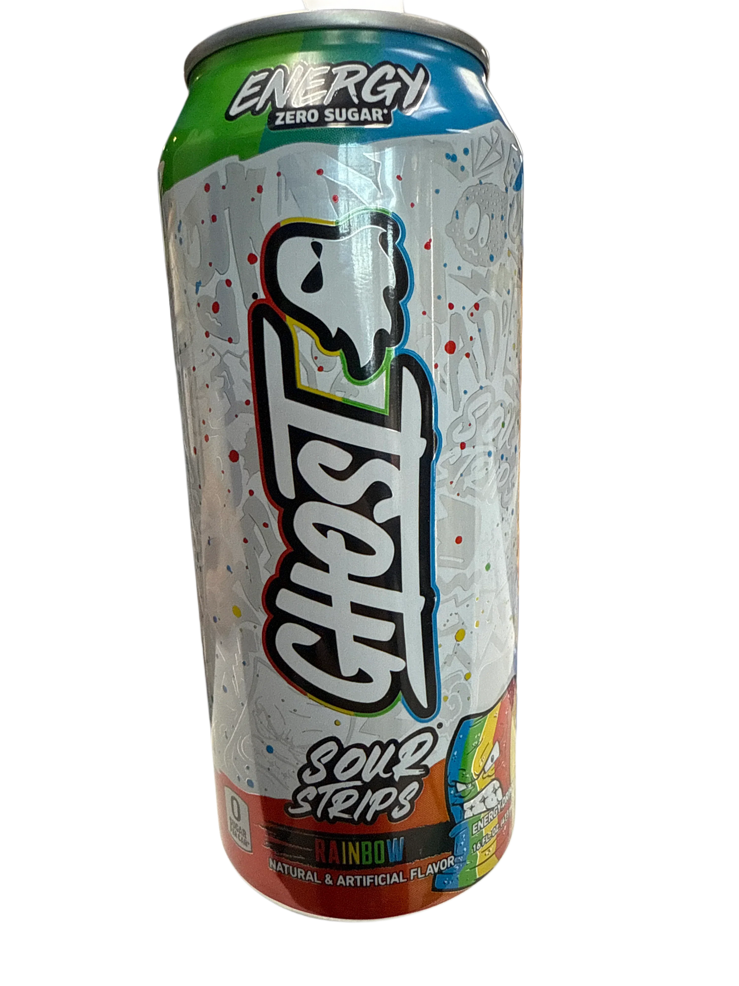 Ghost Energy Zero Sugar Sour Strips Flavour 473ML - U.S Edition