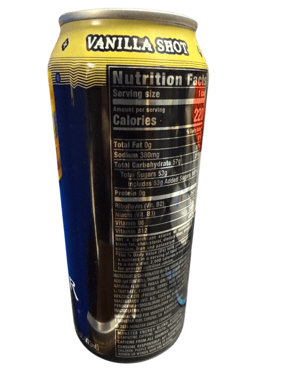 Monster Vanilla Shot Energy 473ML - International Edition